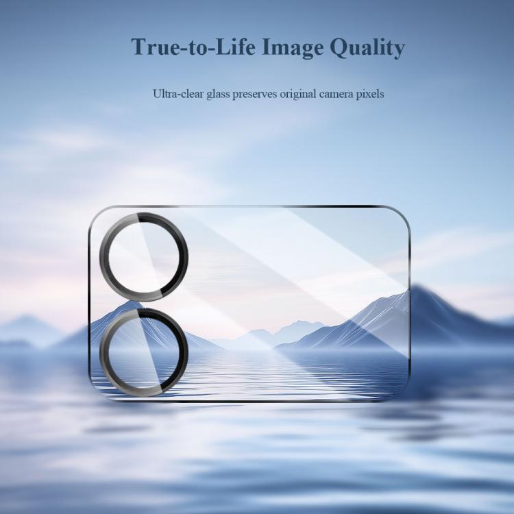 For Xiaomi 17 Pro LeReach TF Series UniGuard Version HD Wear-Resistant  Camera Lens Glass Film - Clear with Black Frame