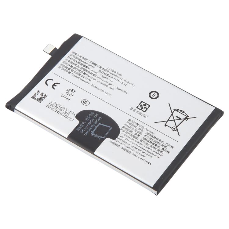 For vivo Y39 5G 6500mAh BA89 Battery