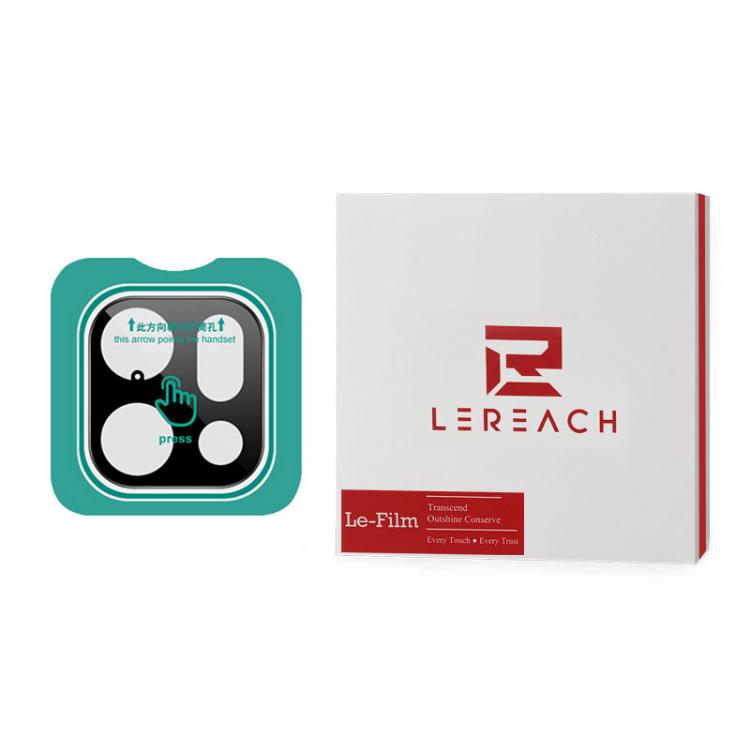 For OPPO Find X9 Pro 2pcs/Set LeReach TF Series Snap Version HD Wear-Resistant Camera Lens Glass Film - Black