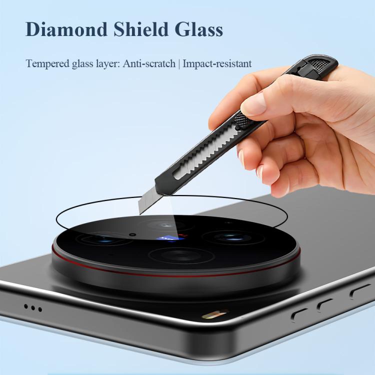 For vivo X300 UItra LeReach TF Series Snap Version HD Wear-Resistant Camera Lens Glass Film