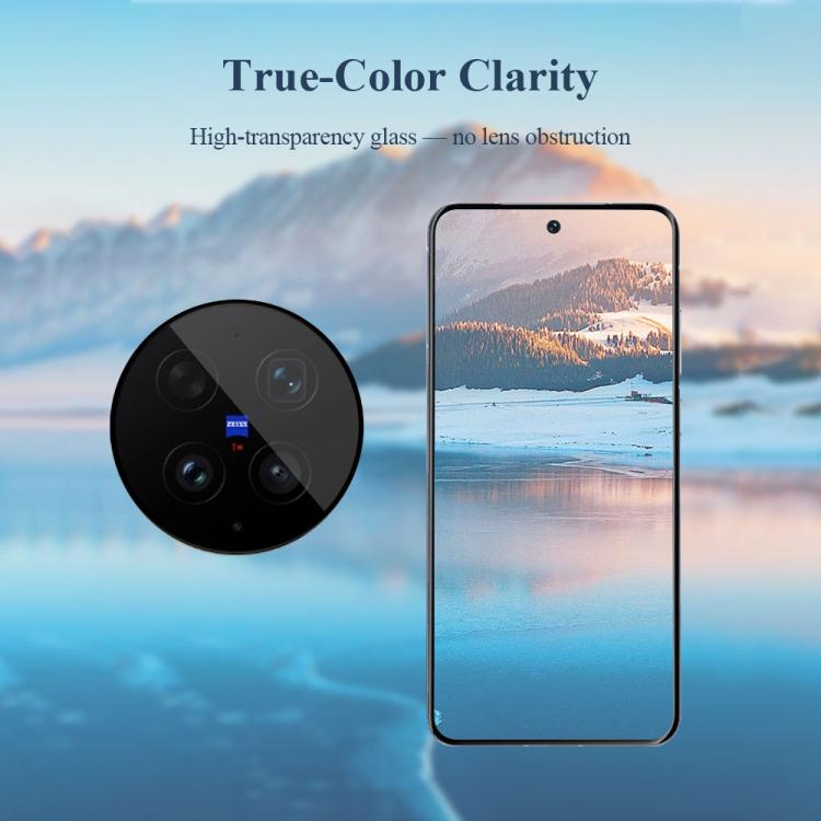 For vivo X300 UItra LeReach TF Series Snap Version HD Wear-Resistant Camera Lens Glass Film