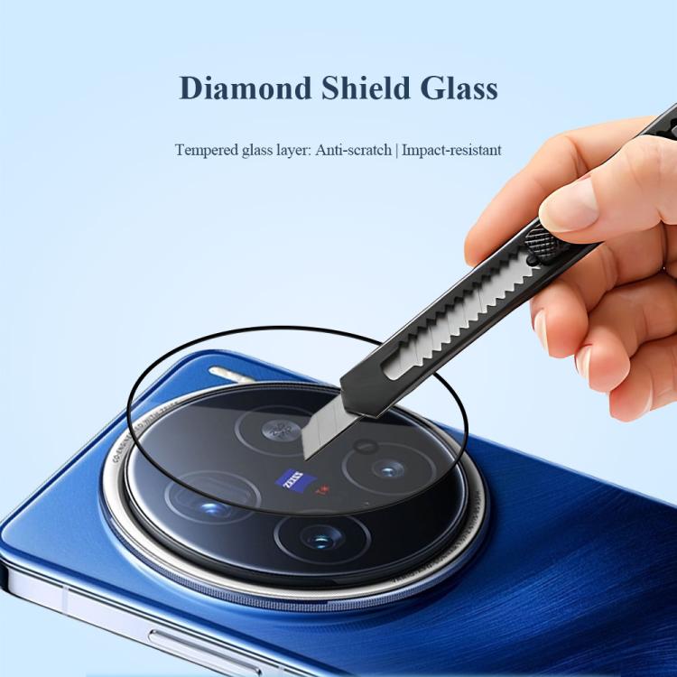 For vivo X200 Pro LeReach TF Series Snap Version HD Wear-Resistant Camera Lens Glass Film