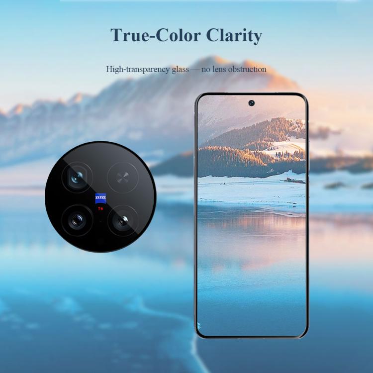 For vivo X200 Ultra LeReach TF Series Snap Version HD Wear-Resistant Camera Lens Glass Film