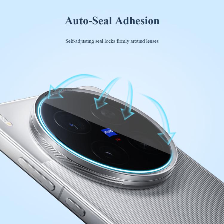 For vivo X200 Ultra 2pcs/Set LeReach TF Series Snap Version HD Wear-Resistant Camera Lens Glass Film