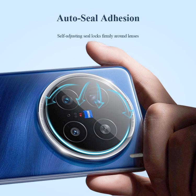 For vivo X200 Pro 2pcs/Set LeReach TF Series Snap Version HD Wear-Resistant Camera Lens Glass Film
