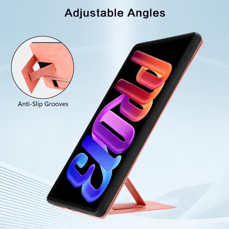 For Lenovo Xiaoxin Pro 13 2026 / Pro GT Wristband Retro Vegan Leather Back Tablet Case with Holder