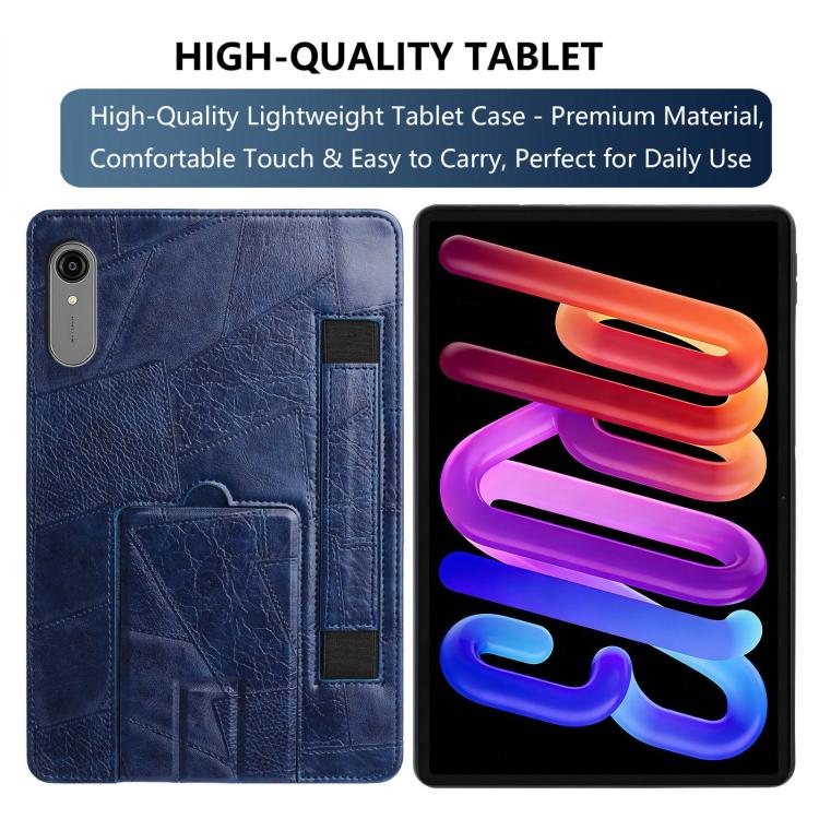 For Lenovo Xiaoxin Pro 13 2026 / Pro GT Wristband Retro Vegan Leather Back Tablet Case with Holder
