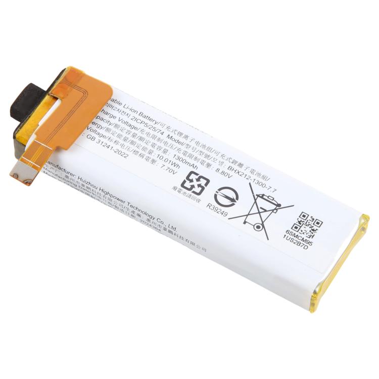 For DJI Osmo Pocket 3 1300mAh BHX212-1300-7.7 Battery