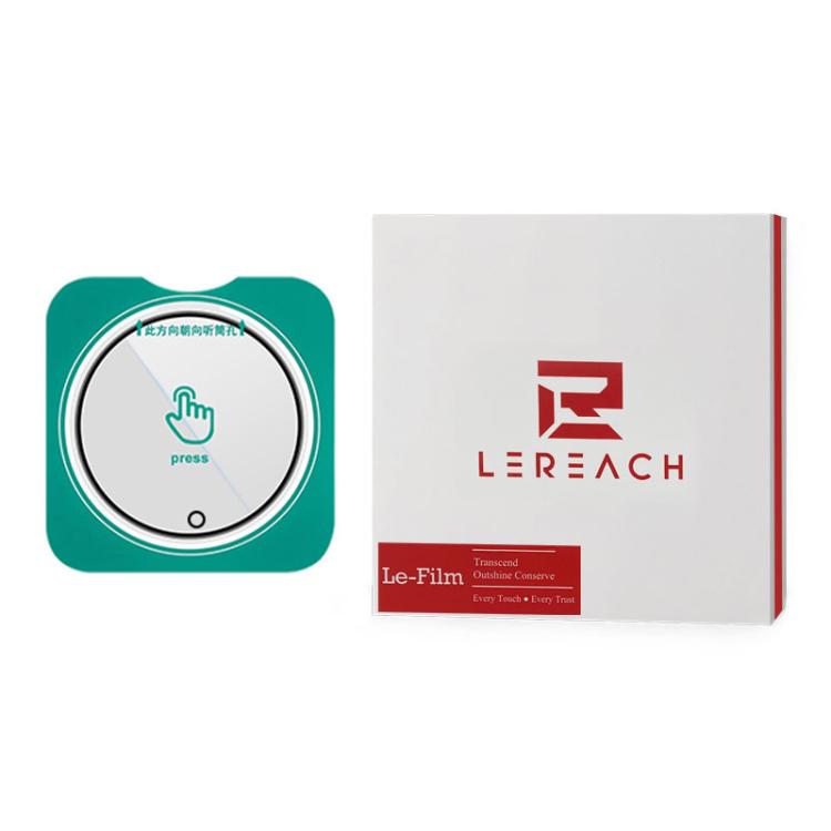 For Honor Magic6 Pro LeReach TF Series Snap Version HD Wear-Resistant Camera Lens Glass Film - Clear with Black Frame