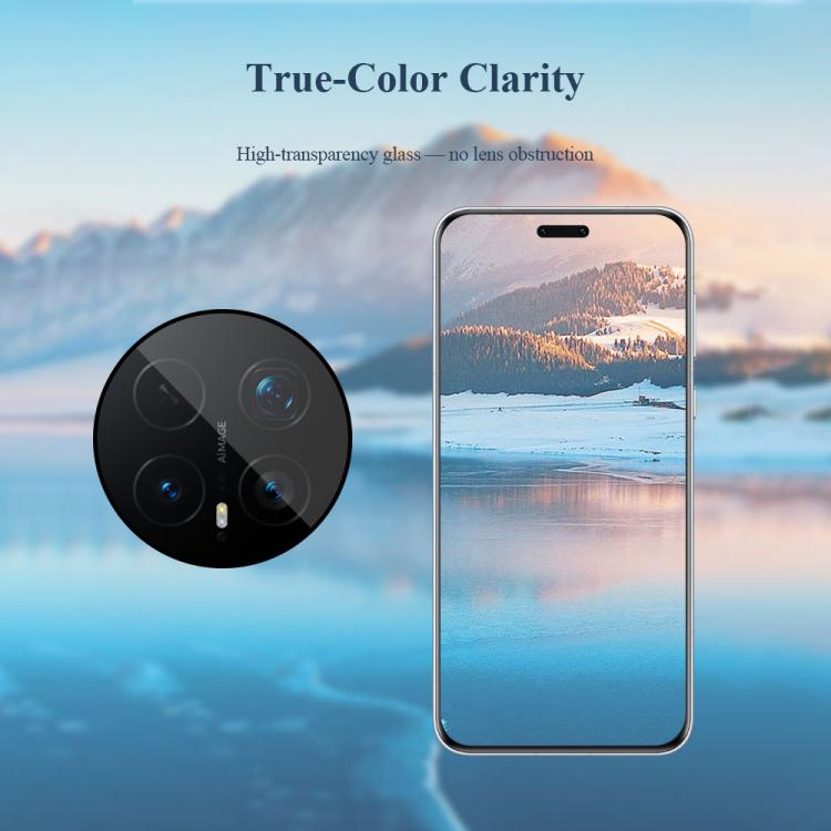 For Honor Magic8 Pro 2pcs/Set LeReach TF Series Snap Version HD Wear-Resistant Camera Lens Glass Film