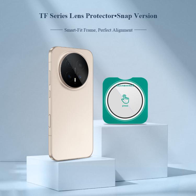 For Honor Magic8 2pcs/Set LeReach TF Series Snap Version HD Wear-Resistant Camera Lens Glass Film