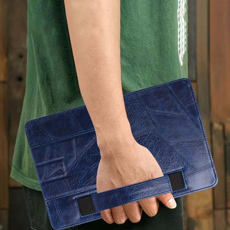 For Honor Pad 9 Wristband Retro Vegan Leather Back Tablet Case with Holder
