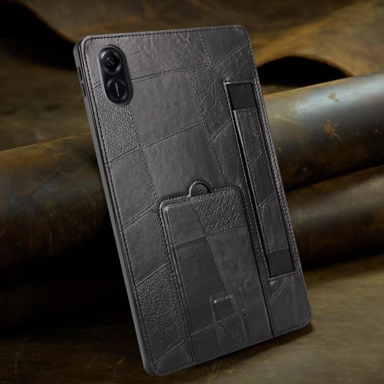 For Honor Pad X9 11.5 2023 / X8 Pro 11.5 Wristband Retro Vegan Leather Back Tablet Case with Holder