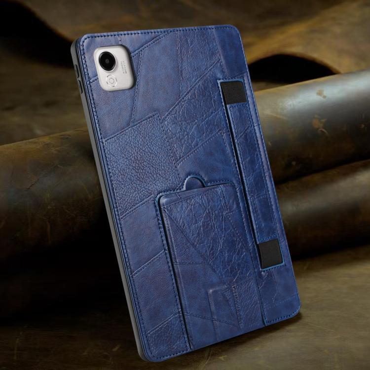 For Honor Pad X9a Wristband Retro Vegan Leather Back Tablet Case with Holder