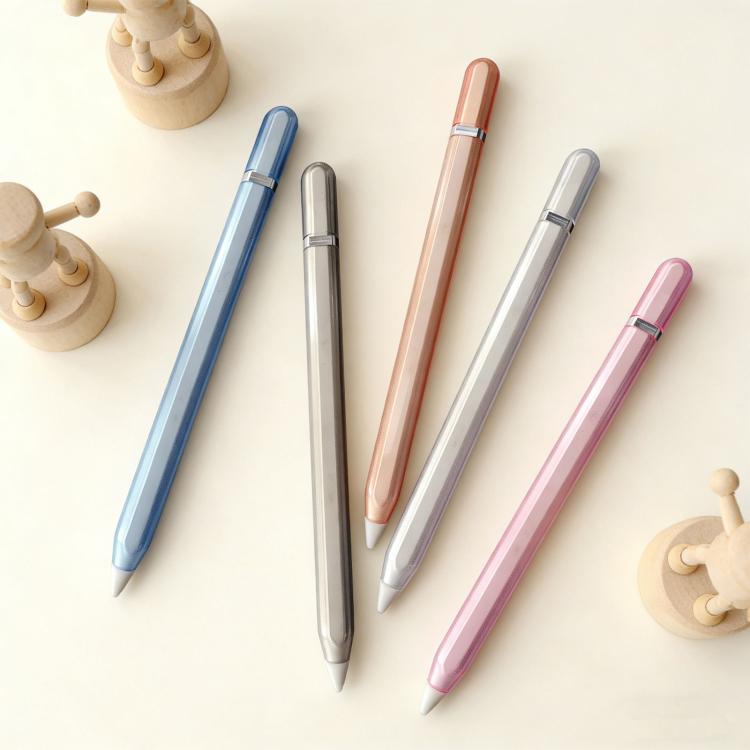 For Apple Pencil 2 / Pro Dome-shaped Transparent TPU Silicone Stylus Pen Protective Case