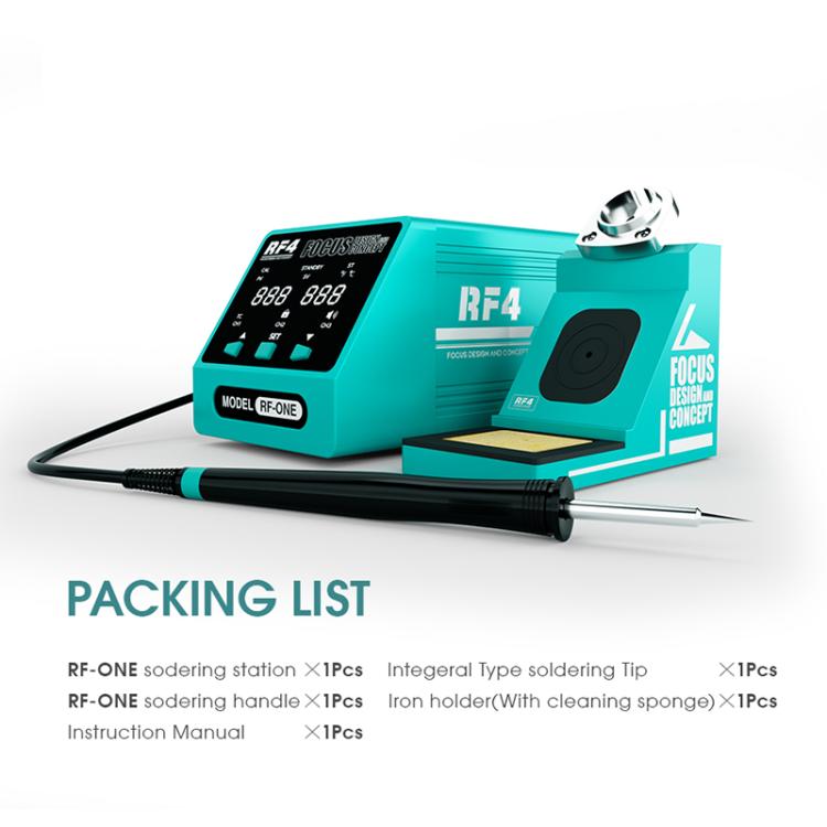 RF4 RF-ONE Intelligent Temperature Control Anti-static LED Digital Display Soldering Station