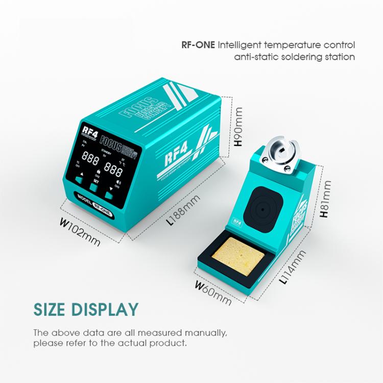 RF4 RF-ONE Intelligent Temperature Control Anti-static LED Digital Display Soldering Station