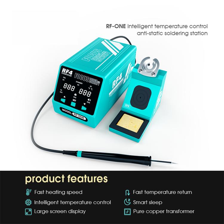 RF4 RF-ONE Intelligent Temperature Control Anti-static LED Digital Display Soldering Station