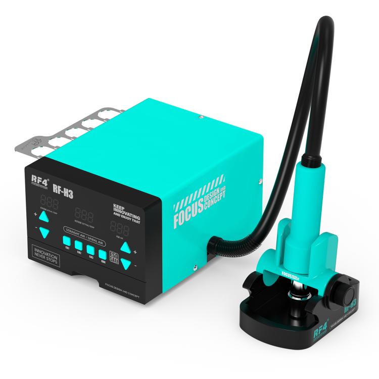 RF4 RF-H3 1200W 4 Memory Channels Hot Air Gun Digital Display Intelligent BGA Rework Station