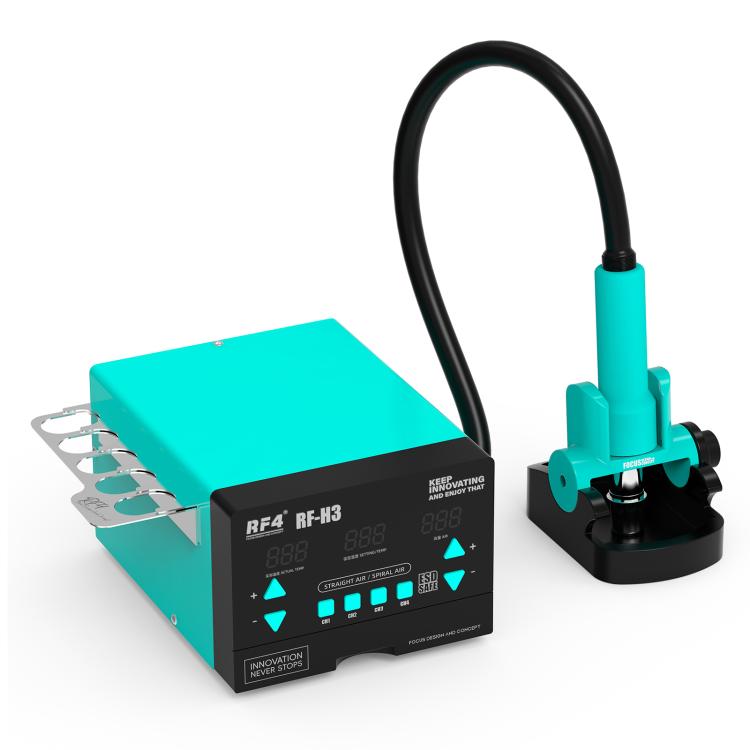 RF4 RF-H3 1200W 4 Memory Channels Hot Air Gun Digital Display Intelligent BGA Rework Station