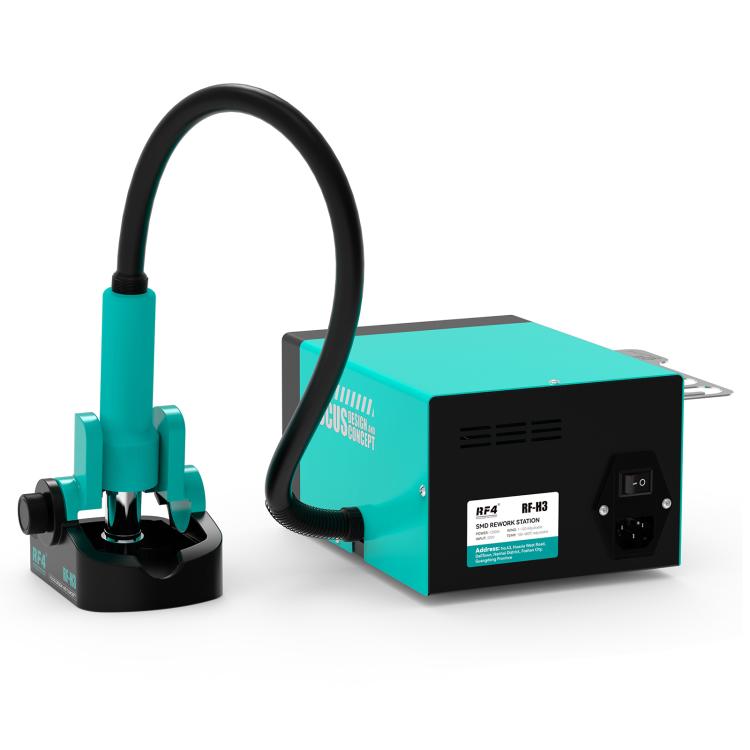 RF4 RF-H3 1200W 4 Memory Channels Hot Air Gun Digital Display Intelligent BGA Rework Station