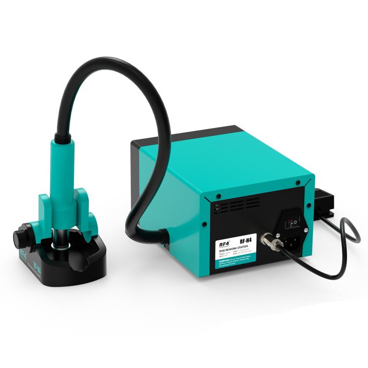 RF4 RF-H4 1200W 4 Memory Channels Hot Air Gun Digital Display Intelligent BGA Rework Station with Cold Air Pedal