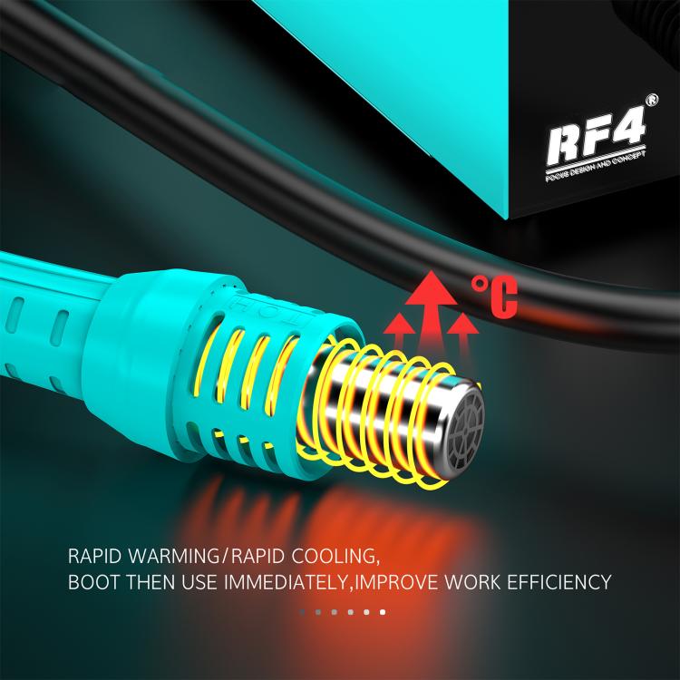 RF4 RF-H5 800W 3 Memory Channels Hot Air Gun Digital Display Intelligent BGA Rework Station