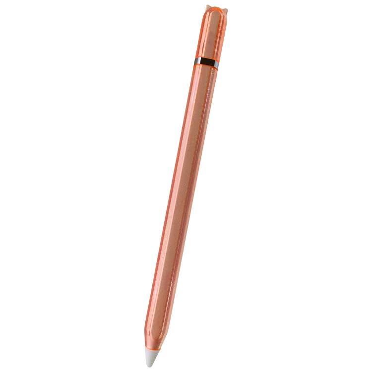 For Apple Pencil 2 / Pro Kitten style Transparent TPU Silicone Stylus Pen Protective Case