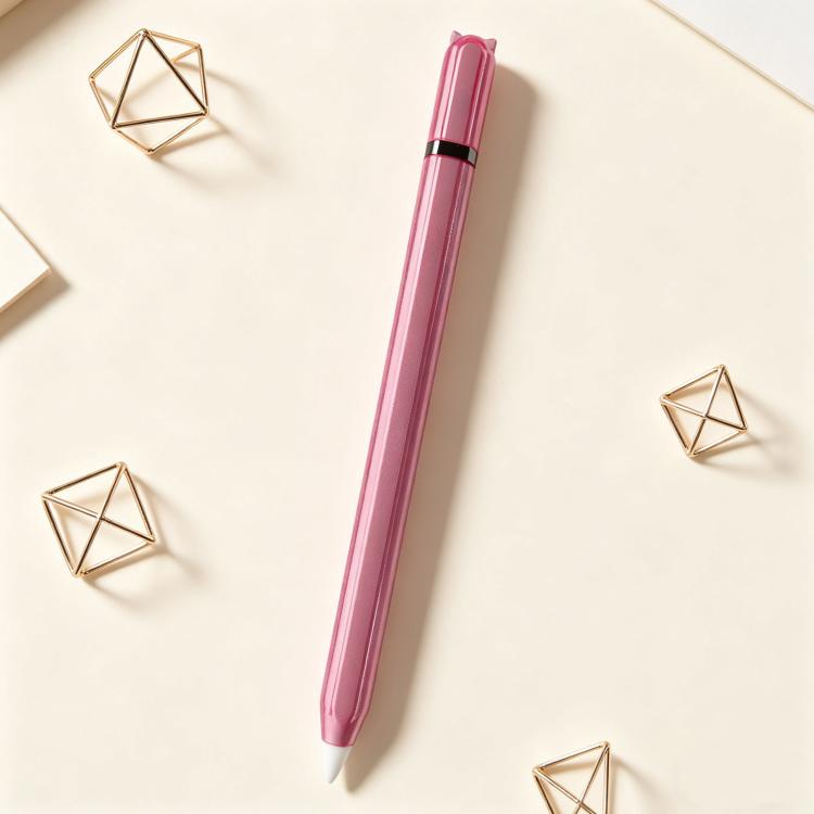For Apple Pencil 2 / Pro Kitten style Transparent TPU Silicone Stylus Pen Protective Case