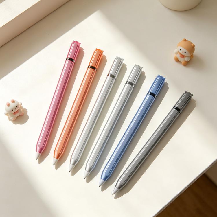 For Apple Pencil 2 / Pro Kitten style Transparent TPU Silicone Stylus Pen Protective Case