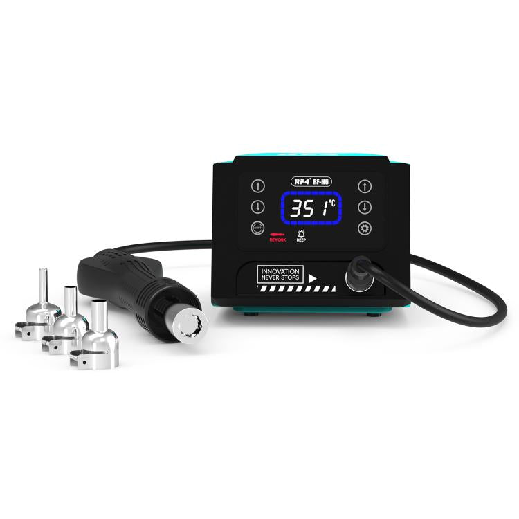 RF4 RF-H6 600W Temperature Control BGA Hot Air Rework Desoldering Station for Mobile Phone Repair