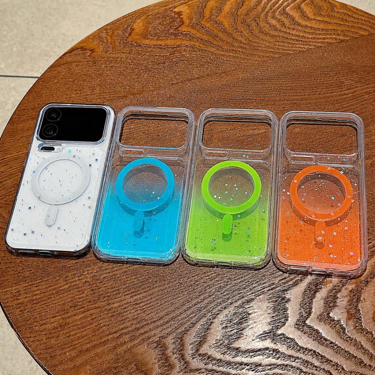 For Xiaomi 17 Pro Precise Hole Shockproof Gradient Epoxy Magnetic Phone Case