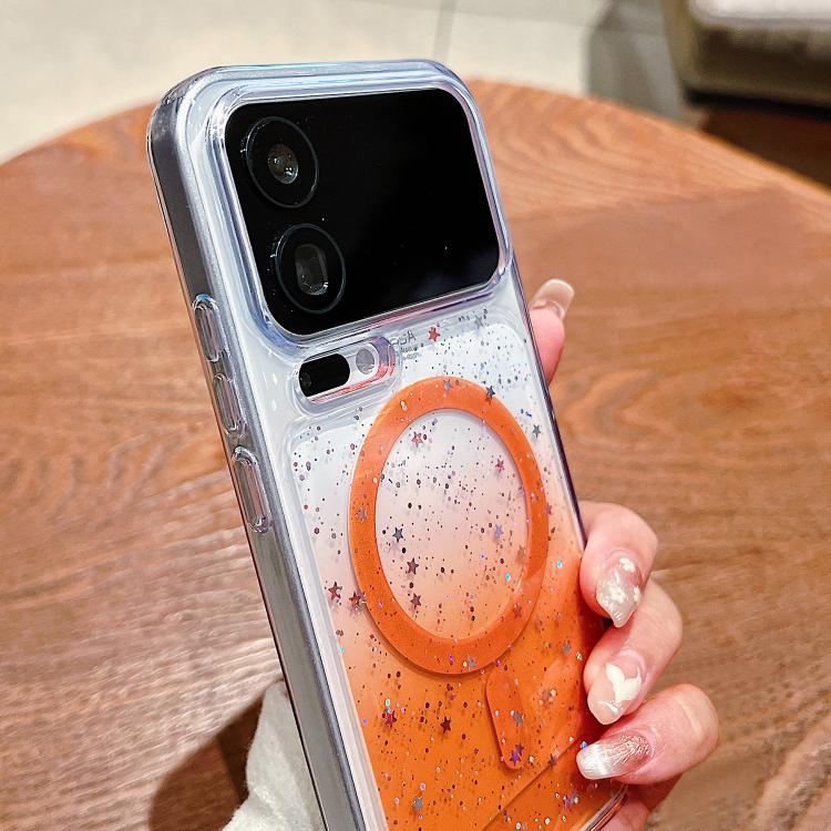 For Xiaomi 17 Pro Precise Hole Shockproof Gradient Epoxy Magnetic Phone Case