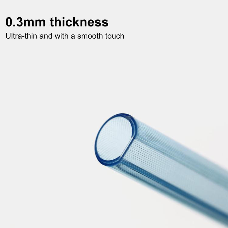 For Apple Pencil 2 / Pro Big Bear Transparent TPU Silicone Stylus Pen Protective Case