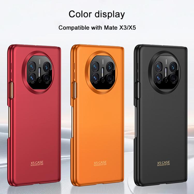 For Huawei Mate X5 / X3 GKK Dual Center Full Coverage Magnetic Hinge Soft Phone Case