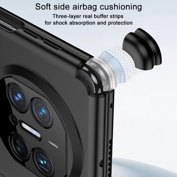 For Huawei Mate X5 / X3 GKK Dual Center Full Coverage Magnetic Hinge Soft Phone Case