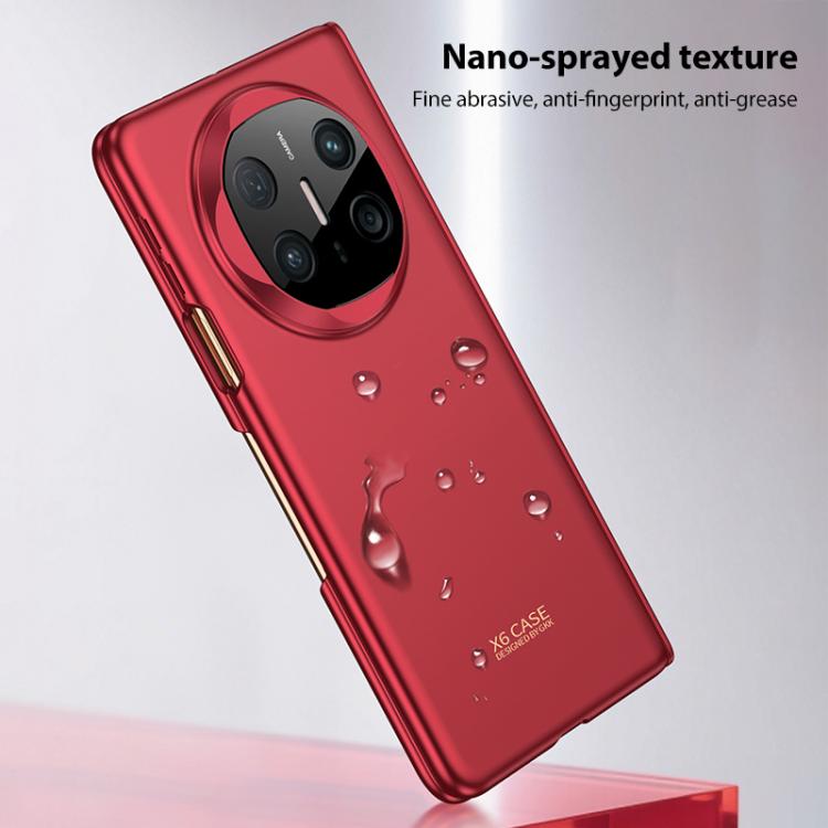 For Huawei Mate X6 GKK Dual Center Full Coverage Magnetic Hinge Soft Phone Case