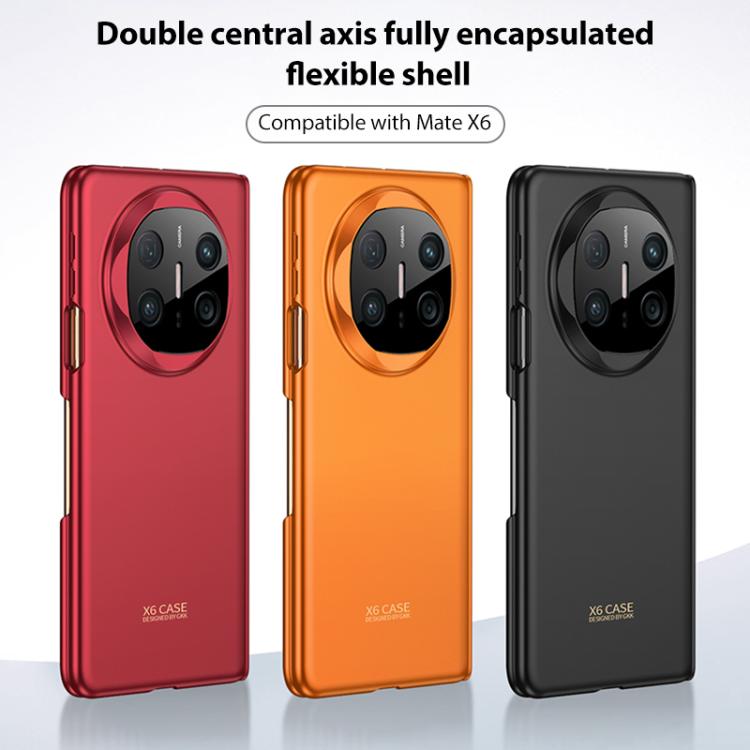 For Huawei Mate X6 GKK Dual Center Full Coverage Magnetic Hinge Soft Phone Case