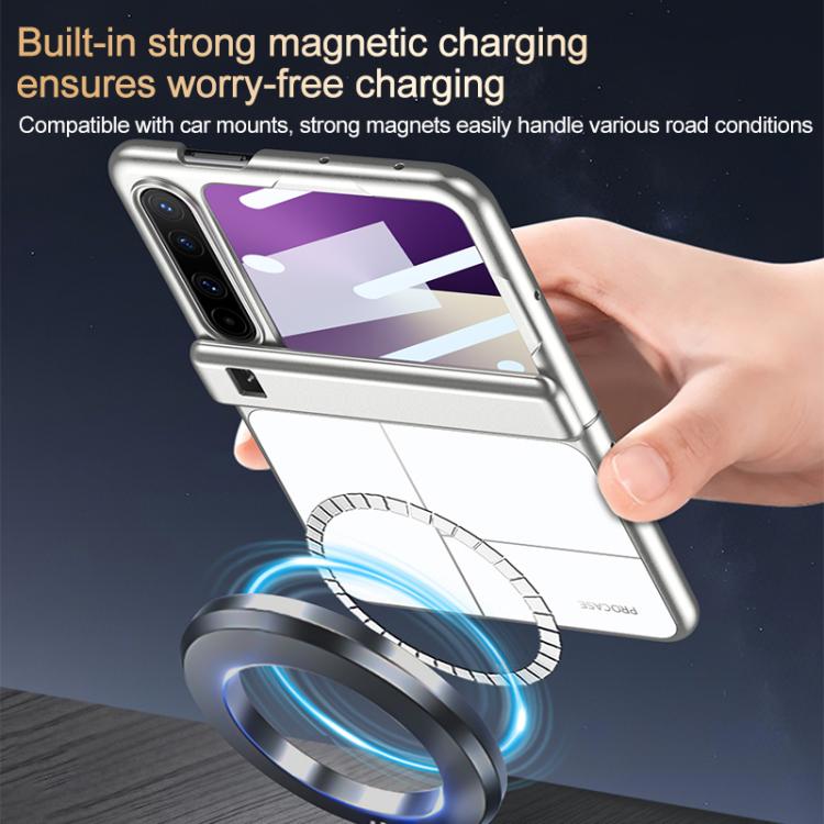 For Huawei Pura X GKK Change to Max Frosted Hinge Full Coverage Magnetic Phone Case