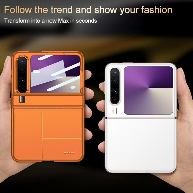 For Huawei Pura X GKK Change to Max Frosted Hinge Full Coverage Magnetic Phone Case