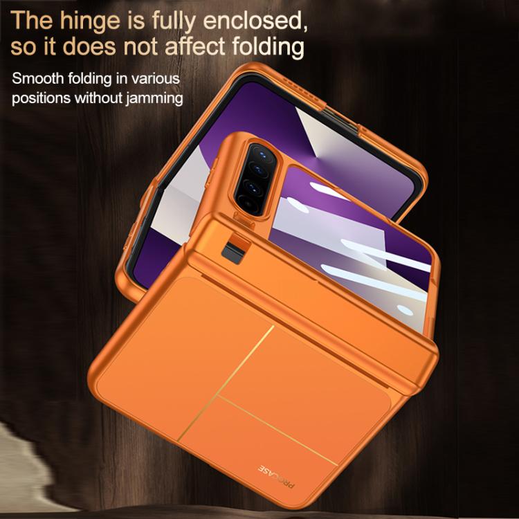 For Huawei Pura X GKK Change to Max Frosted Hinge Full Coverage Magnetic Phone Case