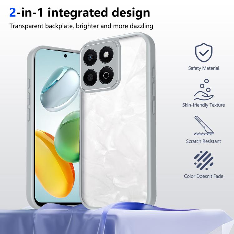 For Honor 200 Smart / X7c Matte PC Skin-feel Shockproof Phone Case