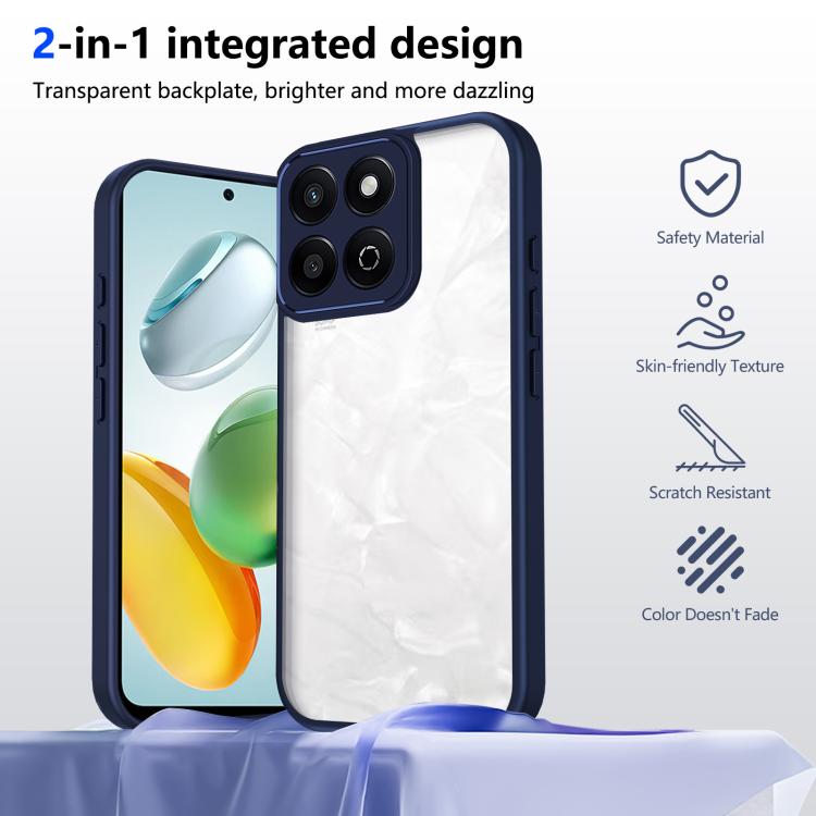 For Honor 200 Smart / X7c Matte PC Skin-feel Shockproof Phone Case