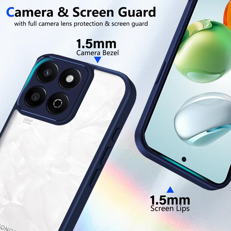 For Honor 200 Smart / X7c Matte PC Skin-feel Shockproof Phone Case
