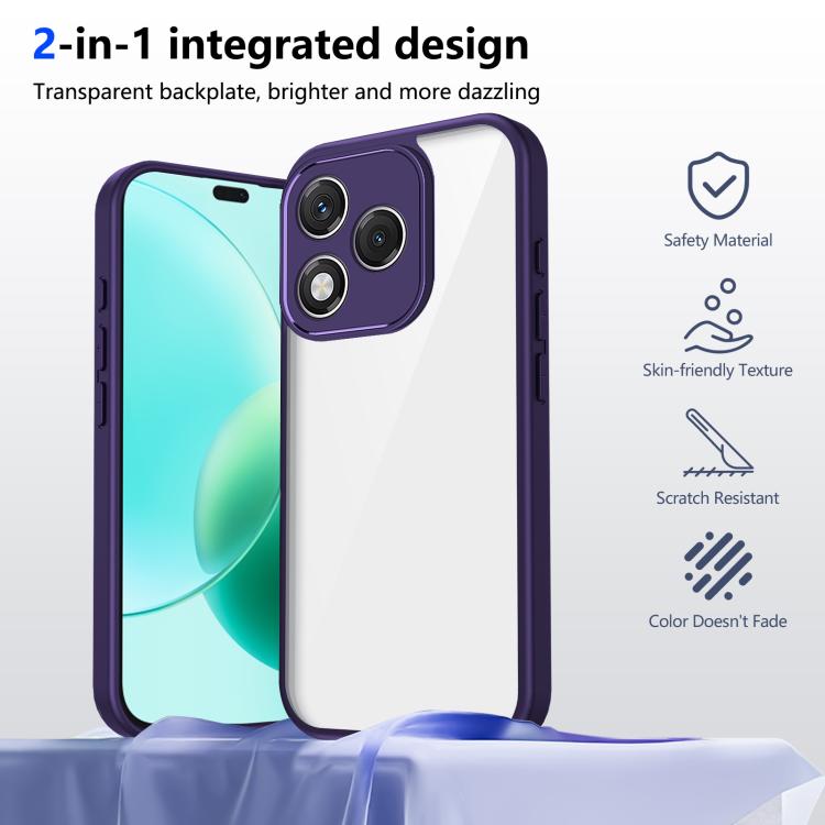 For Honor X5c / X5c Plus 4G Matte PC Skin-feel Shockproof Phone Case