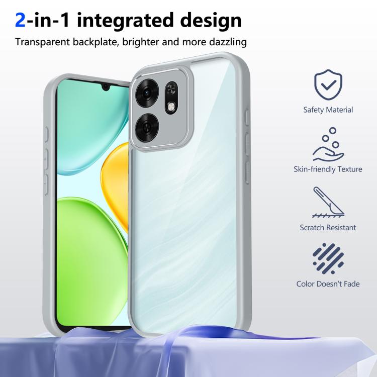 For Honor X6d 5G Matte PC Skin-feel Shockproof Phone Case