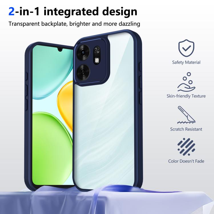 For Honor X6d 5G Matte PC Skin-feel Shockproof Phone Case