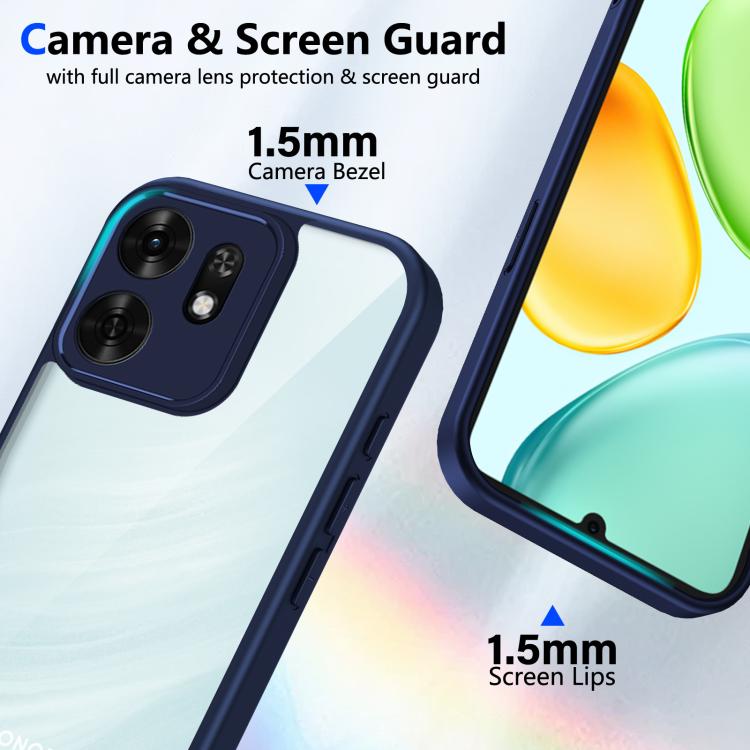 For Honor X6d 5G Matte PC Skin-feel Shockproof Phone Case