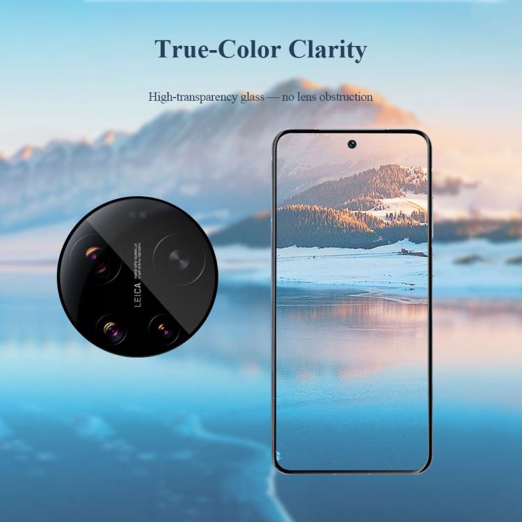 For  Xiaomi 17 Ultra 2pcs/Set LeReach TF Series Snap Version HD Wear-Resistant Camera Lens Glass Film