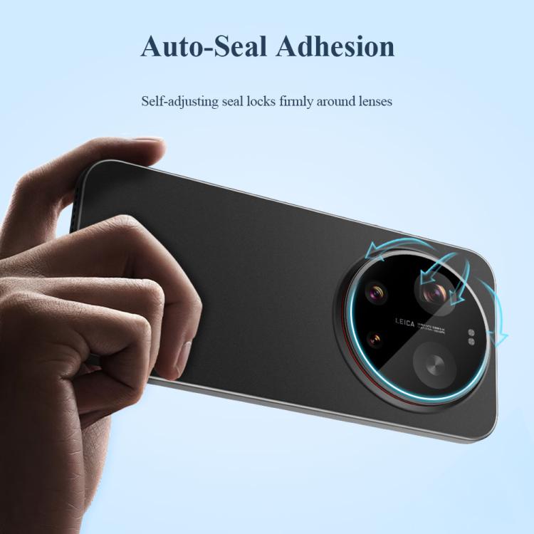 For  Xiaomi 17 Ultra 2pcs/Set LeReach TF Series Snap Version HD Wear-Resistant Camera Lens Glass Film